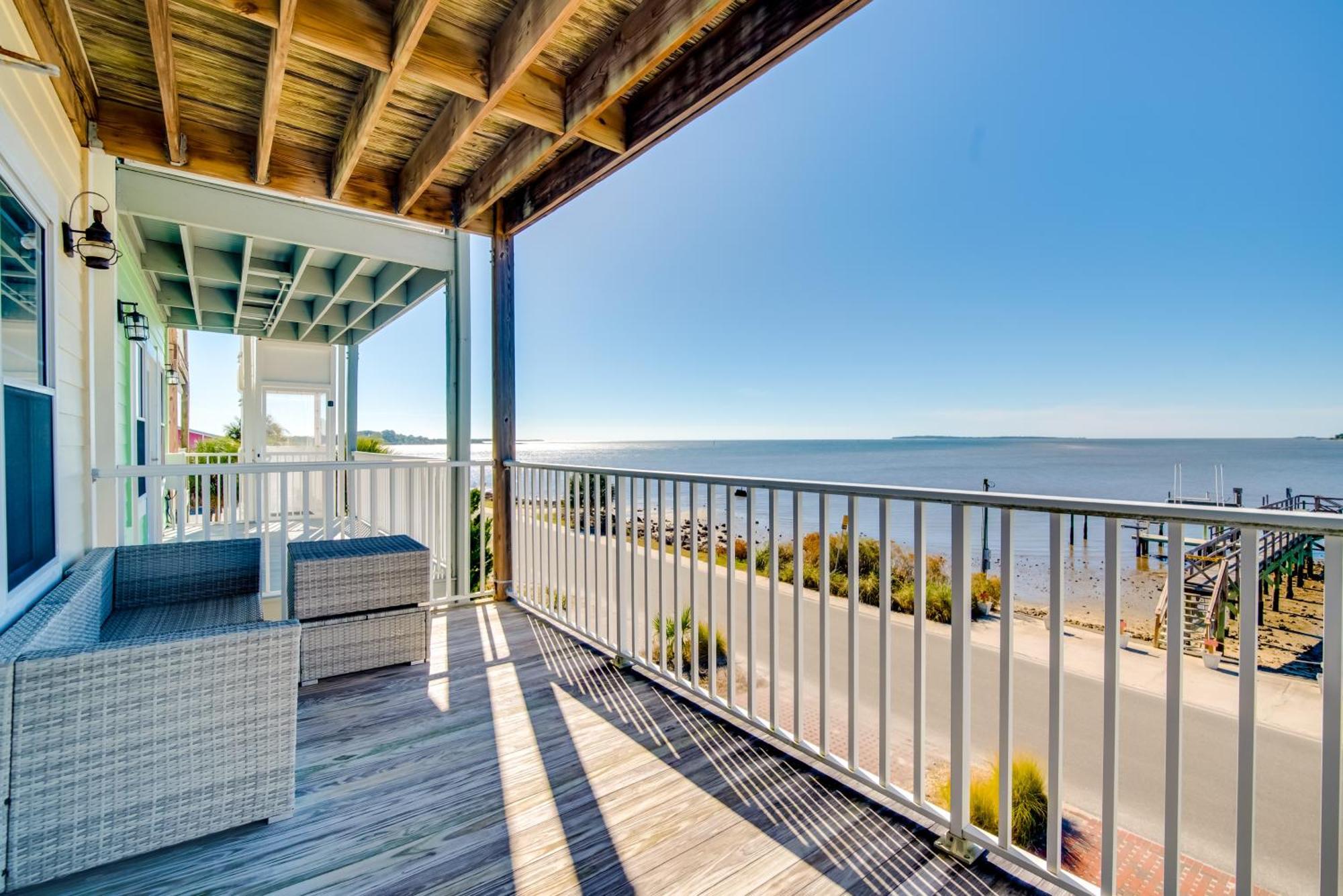 Willa Oceanfront Oasis In Cedar Key With 2 Balconies! Zewnętrze zdjęcie